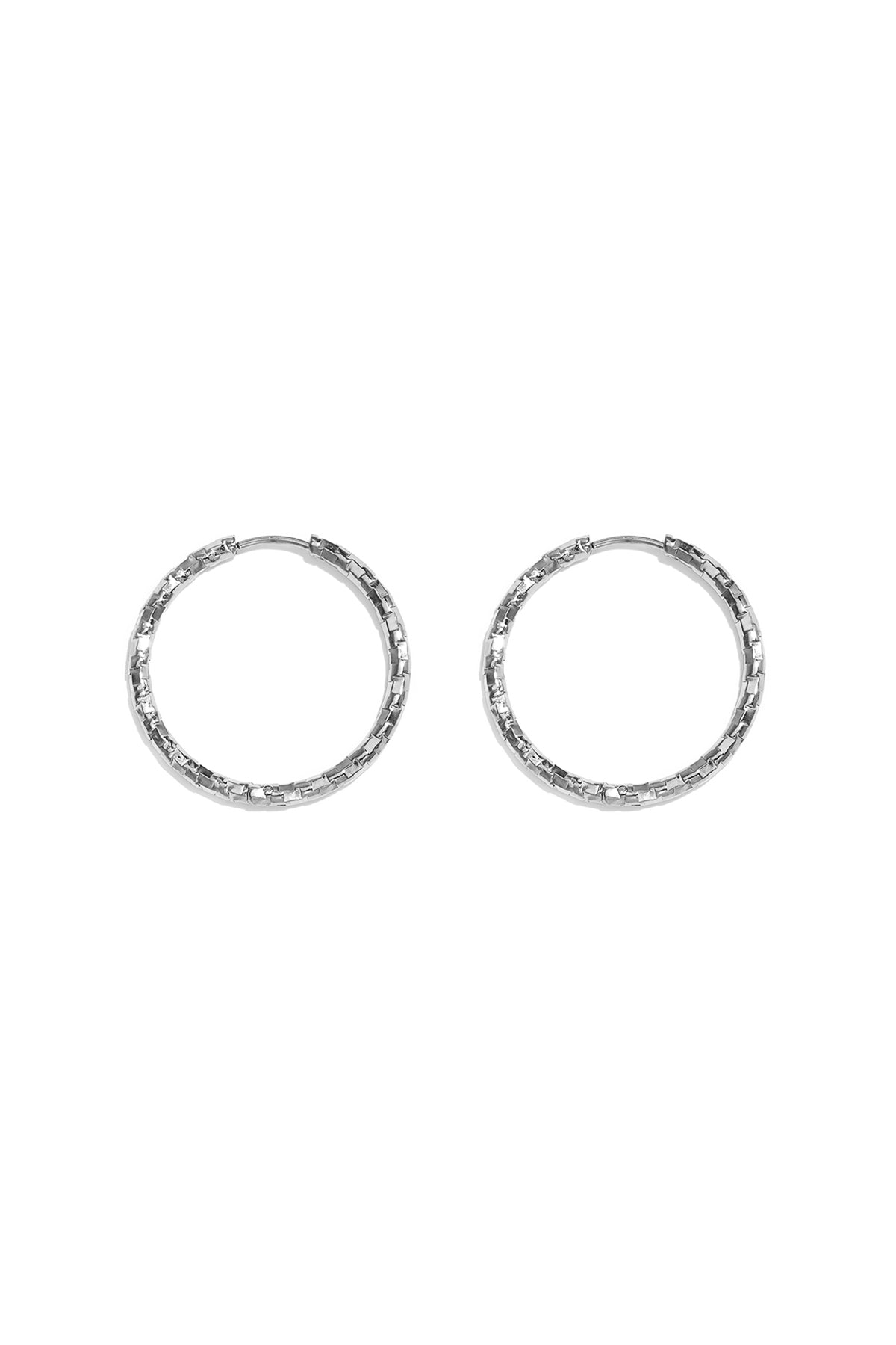 Oorbellen van roestvrij staal, Circle Simple, Simple Series, damessieraden