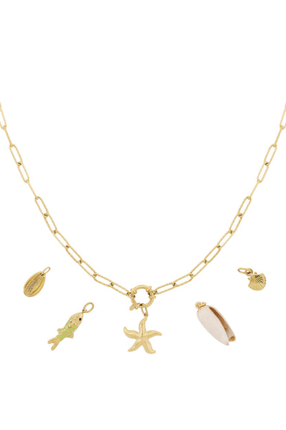 DIY-ketting van zeesterren