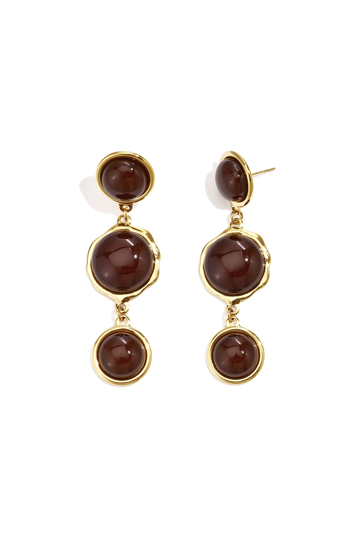 Hangende oorbellen van roestvrij staal, elegant, perfect voor feestjes en bijeenkomsten, luxe serie damessieraden