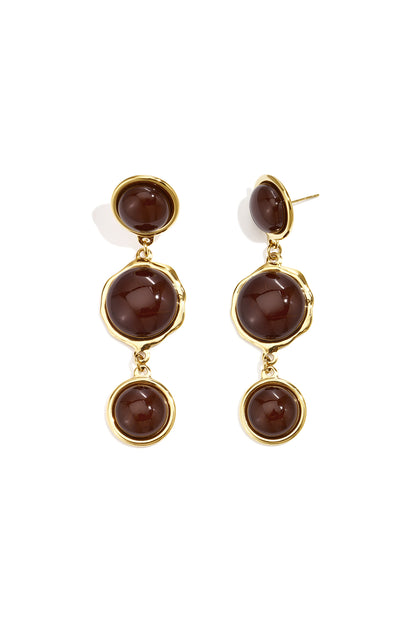 Hangende oorbellen van roestvrij staal, elegant, perfect voor feestjes en bijeenkomsten, luxe serie damessieraden