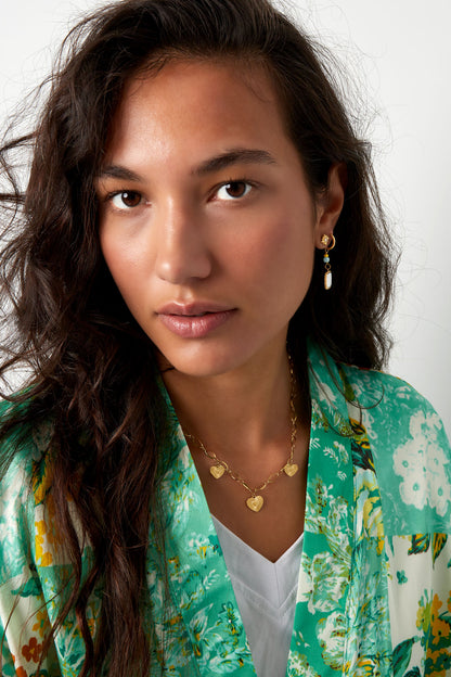 ketting drie hartjes coins
