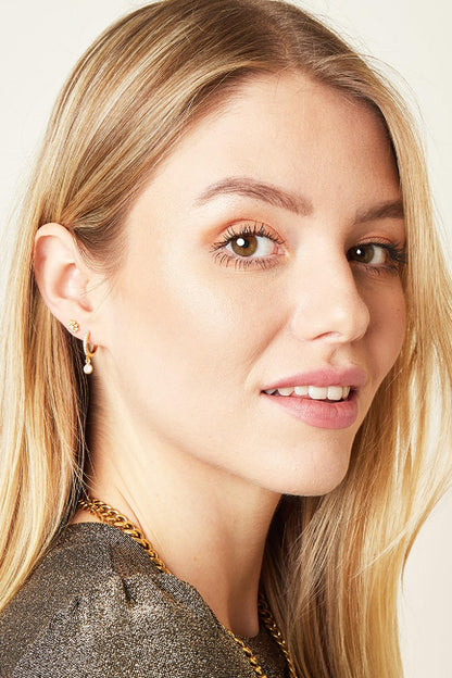 Piercing Flowerish Goud kleur Koper