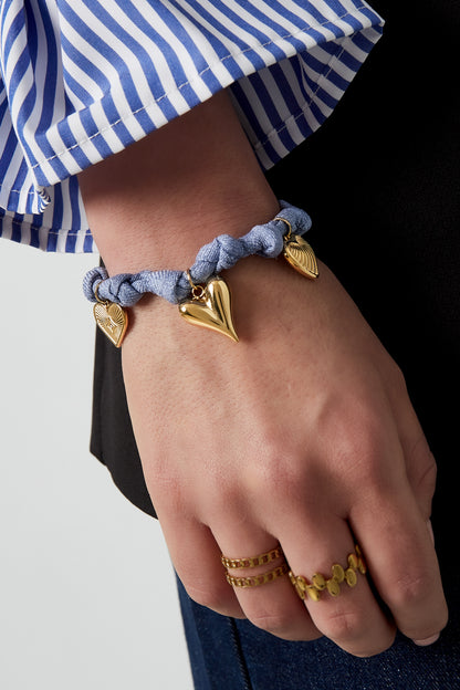 Armband color bliss heart