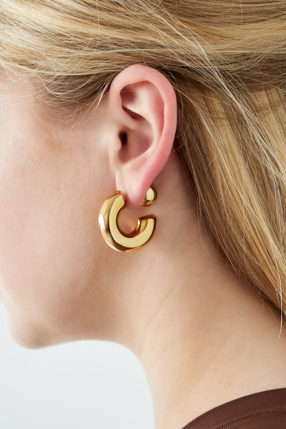 Creolen cirkel Casual Dagelijks Eenvoudig Serie Dames sieraden