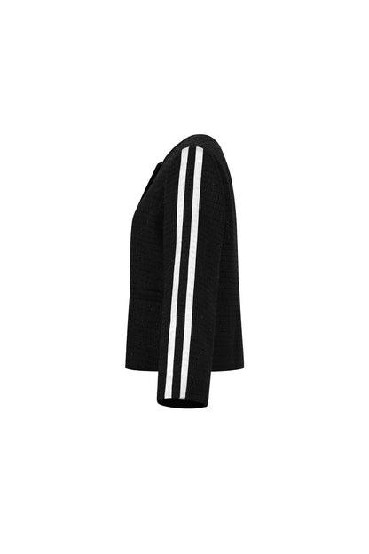 Geweven Polyestervezel Vrouwen Jas Elegant Ruit Herfst/Winter