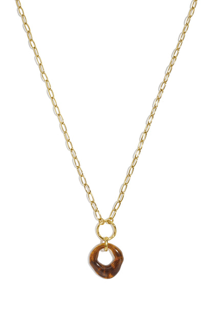 Lange roestvrijstalen kettingen met onregelmatige vorm, casual, alledaagse, eenvoudige serie, dames sieraden