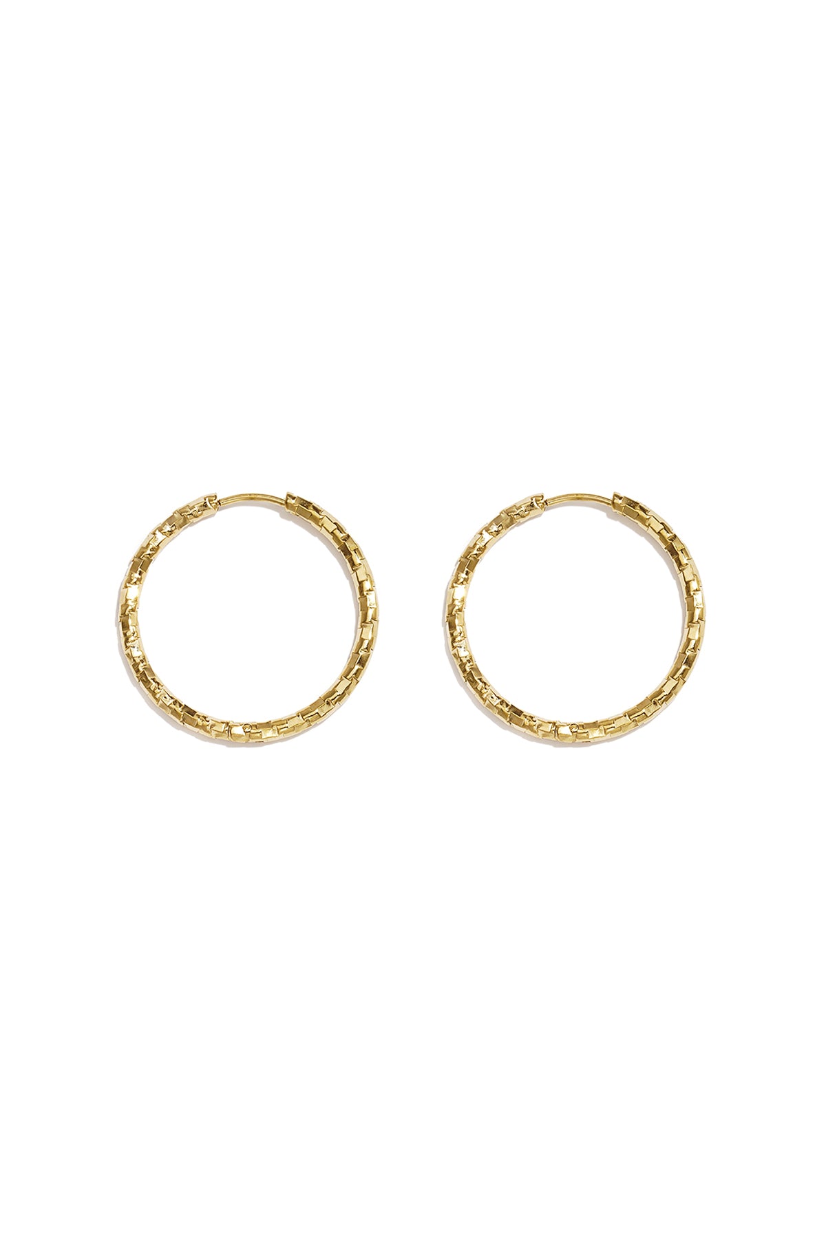 Oorbellen van roestvrij staal, Circle Simple, Simple Series, damessieraden