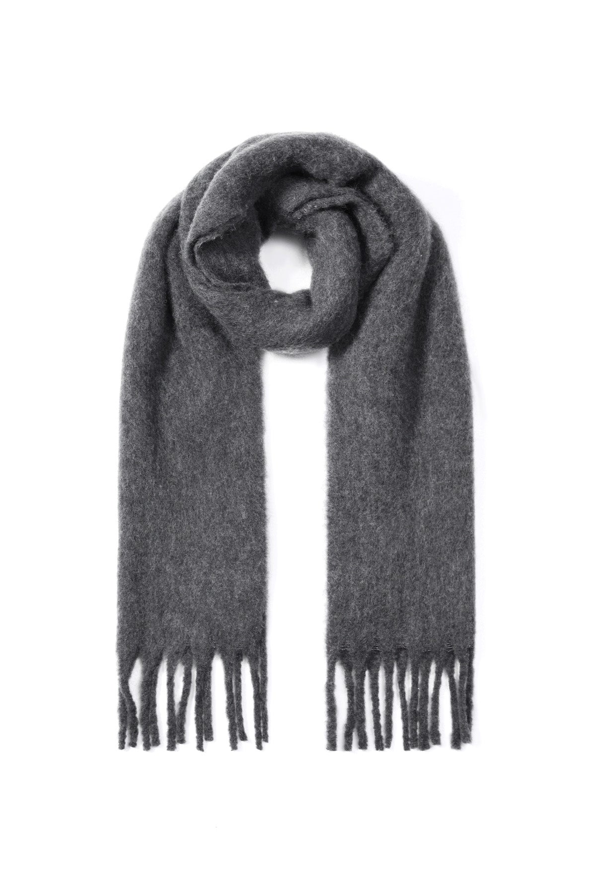 Wintersjaals, effen kleur, eenvoudig, polyester, dagelijkse accessoires