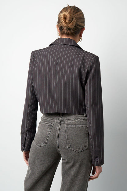 Elegant Ladies' Suit Set for Fall/Winter in Grey and Burgundy