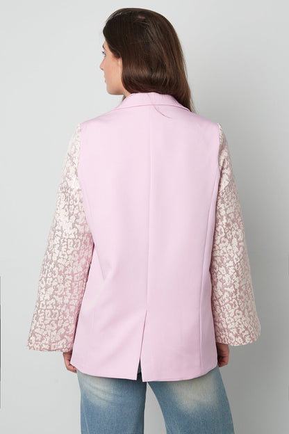 Polyester Vrouwen Suit Set Kanten Mouw Ontwerp