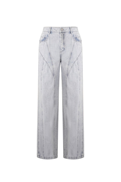 Comfortable Light Indigo Denim Pants for All Fits