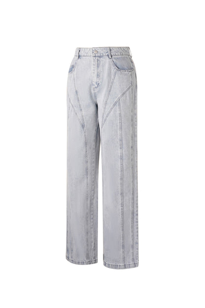 Comfortable Light Indigo Denim Pants for All Fits