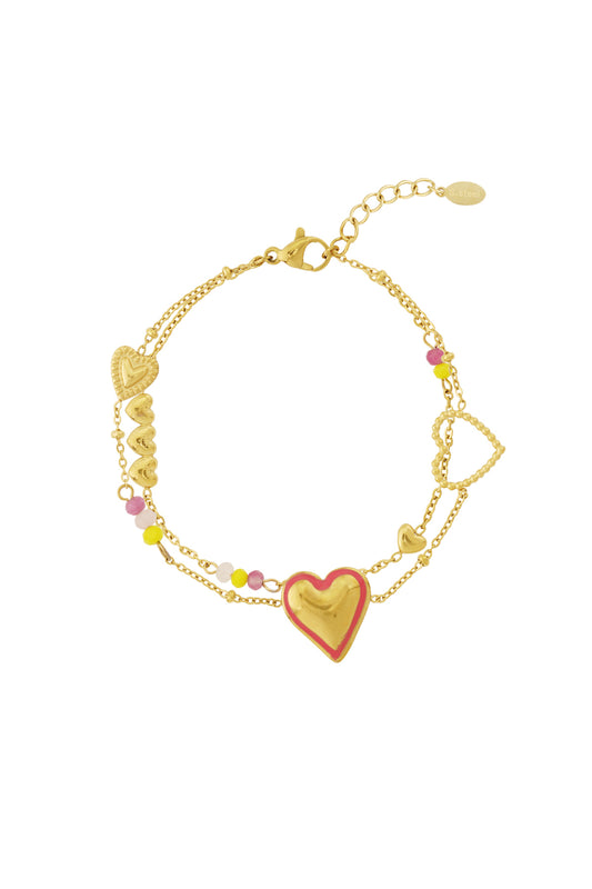Liefdeslus armband