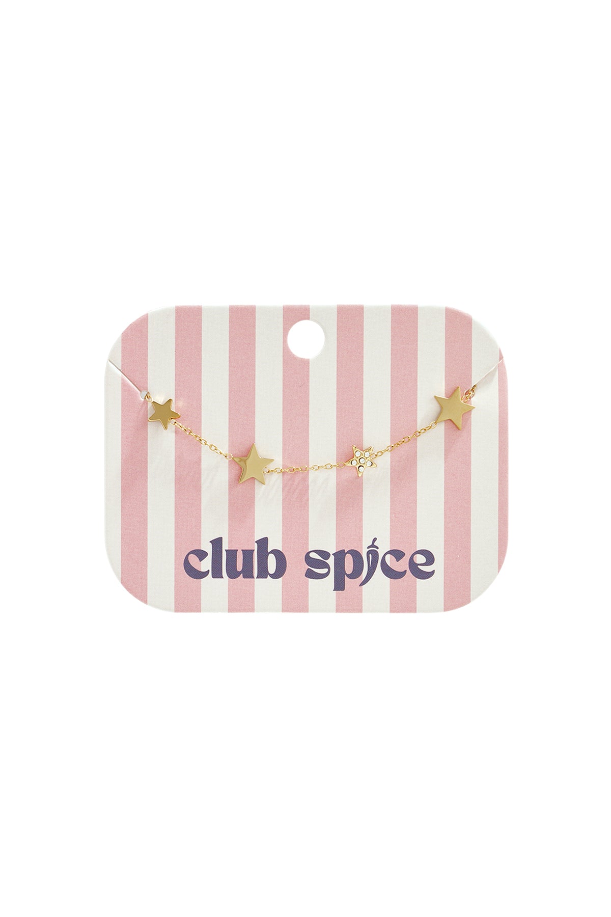 14-karaats verguld roestvrijstalen bedelarmbanden Star Daily Simple Series Damessieraden