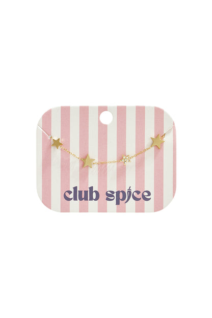 14-karaats verguld roestvrijstalen bedelarmbanden Star Daily Simple Series Damessieraden