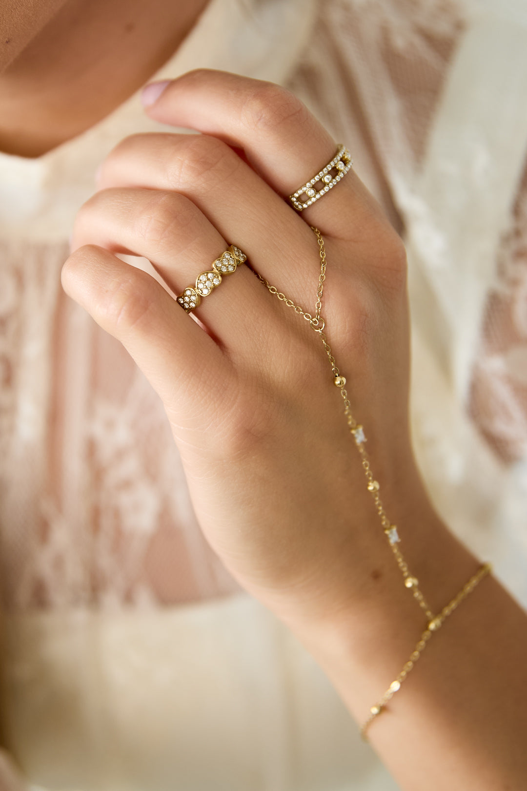 Minimalistische ringen van roestvrij staal met hartvorm, eenvoudige dagelijkse serie voor dames.