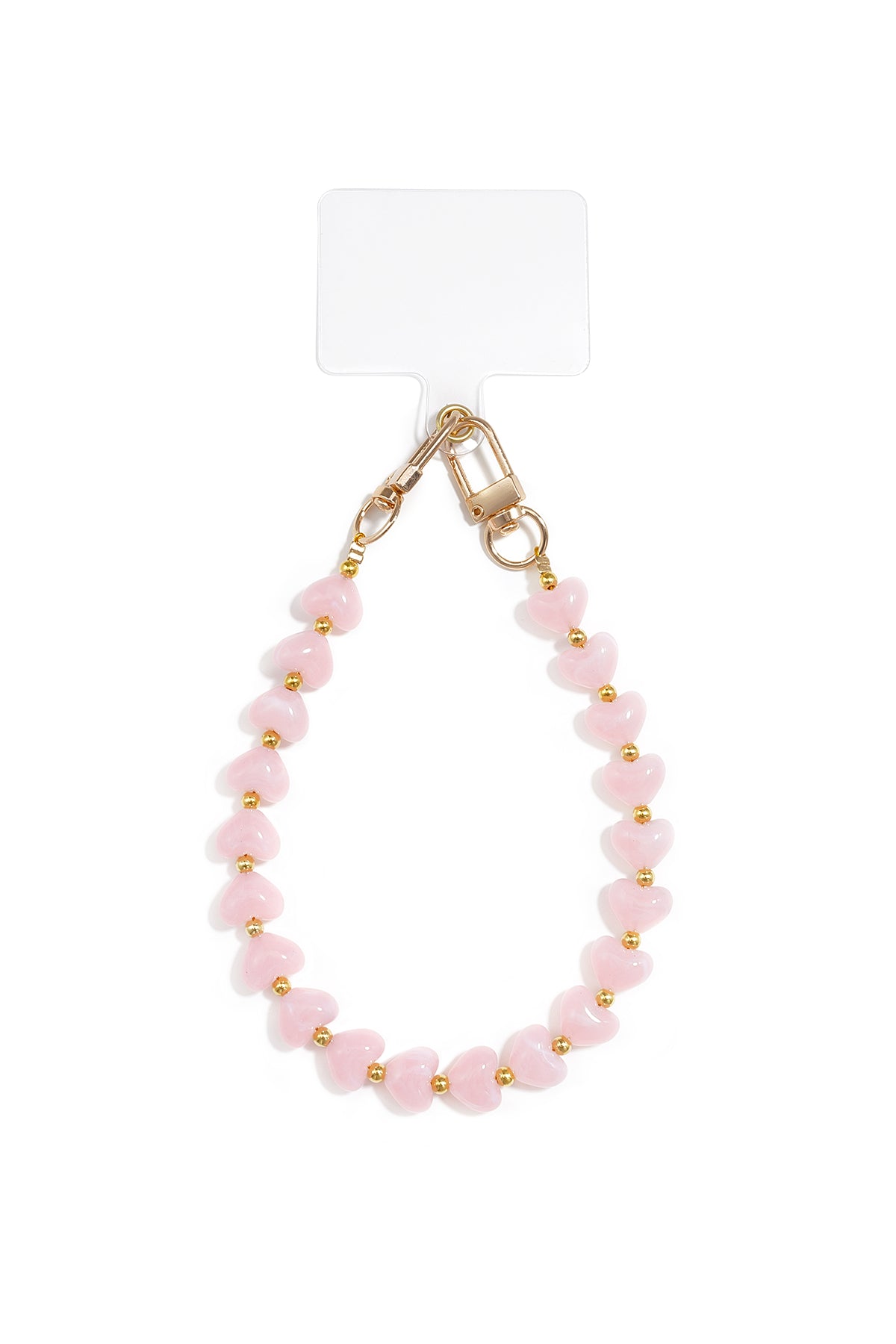 Telefoonketting met hartje, casual, acryl, dagelijkse accessoires