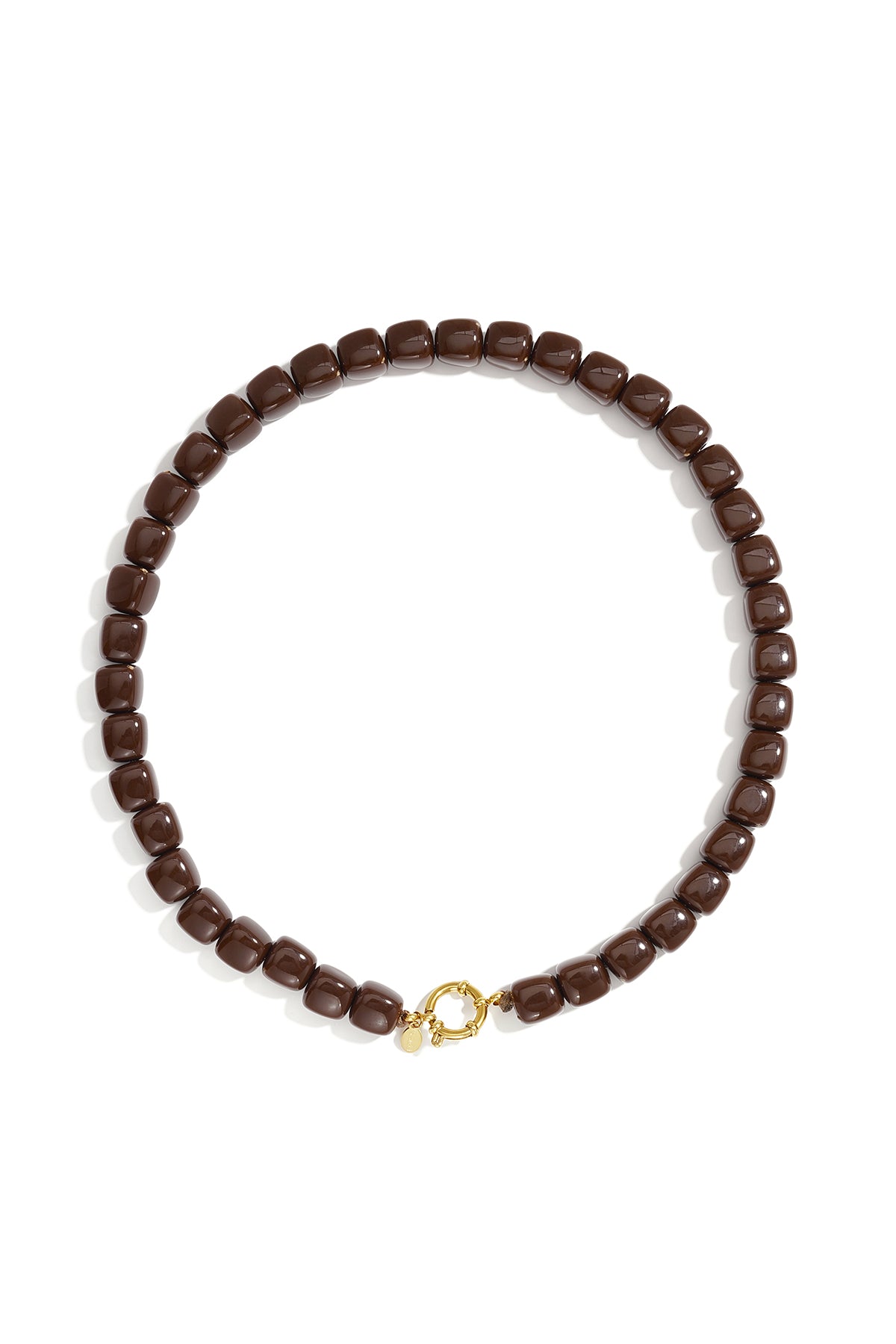 Acryl kralenkettingen met kleurverloop, casual, alledaagse, eenvoudige serie, dames sieraden