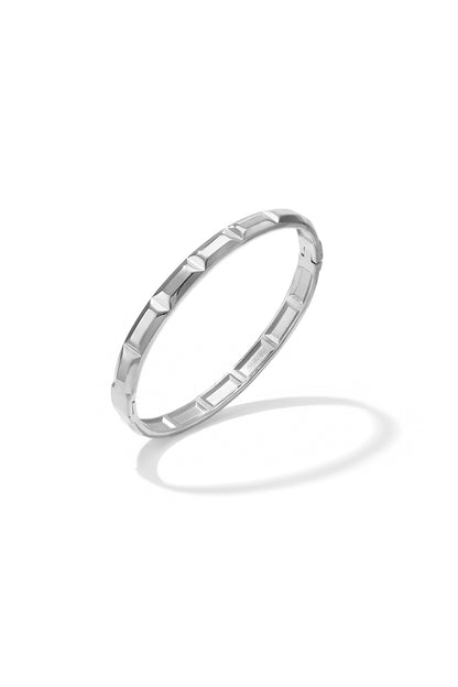 Roestvrijstalen ronde armbanden, eenvoudige dagelijkse sieraden uit de Simple Series voor dames.