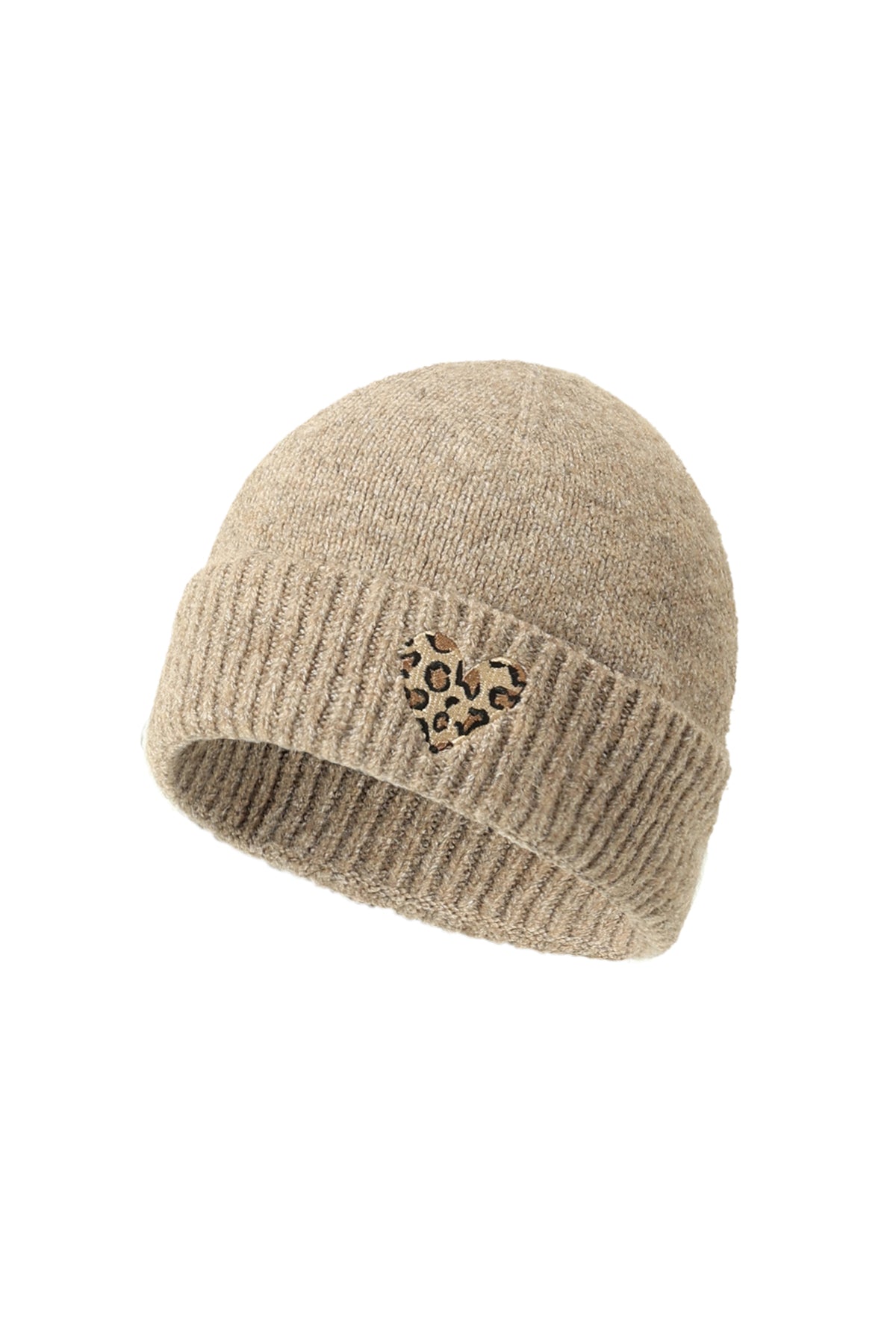 Muts met hartje, casual, polyester, dagelijkse accessoires