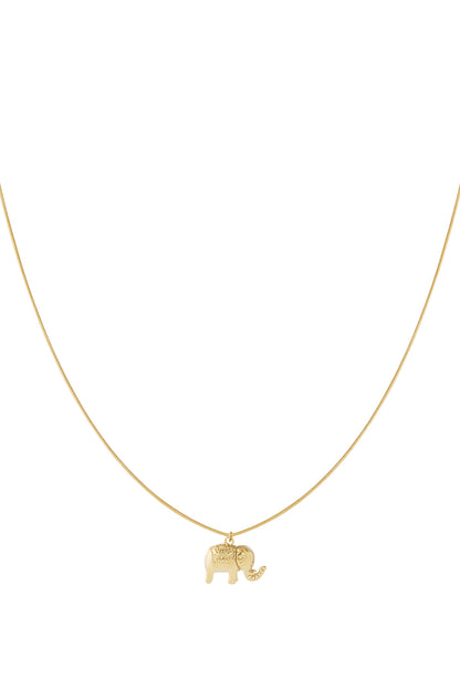 Cute elephant necklace