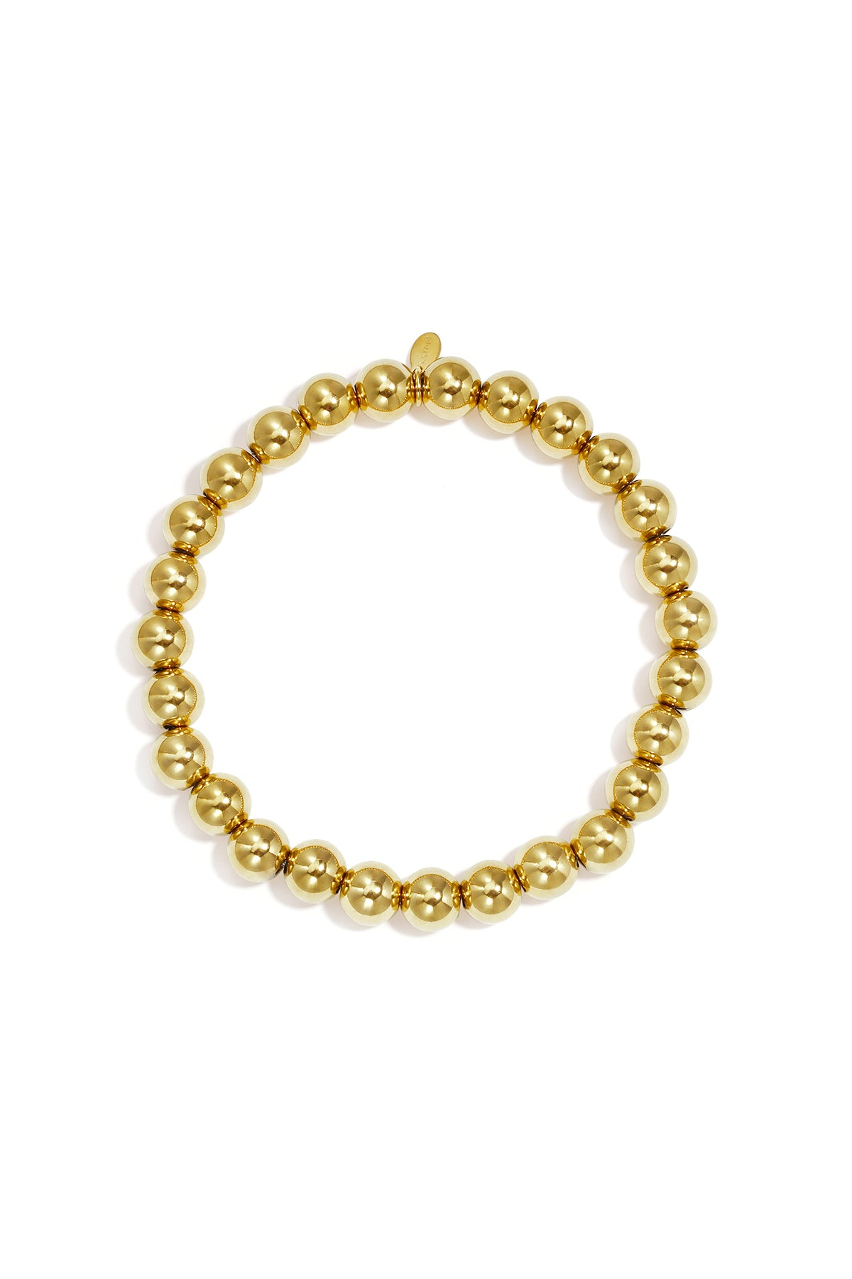 Roestvrijstalen kralenarmbanden, cirkelvormig, eenvoudig, dagelijks gebruik, eenvoudige serie, damessieraden