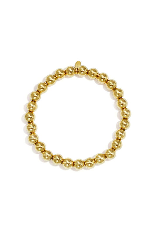 Roestvrijstalen kralenarmbanden, cirkelvormig, eenvoudig, dagelijks gebruik, eenvoudige serie, damessieraden