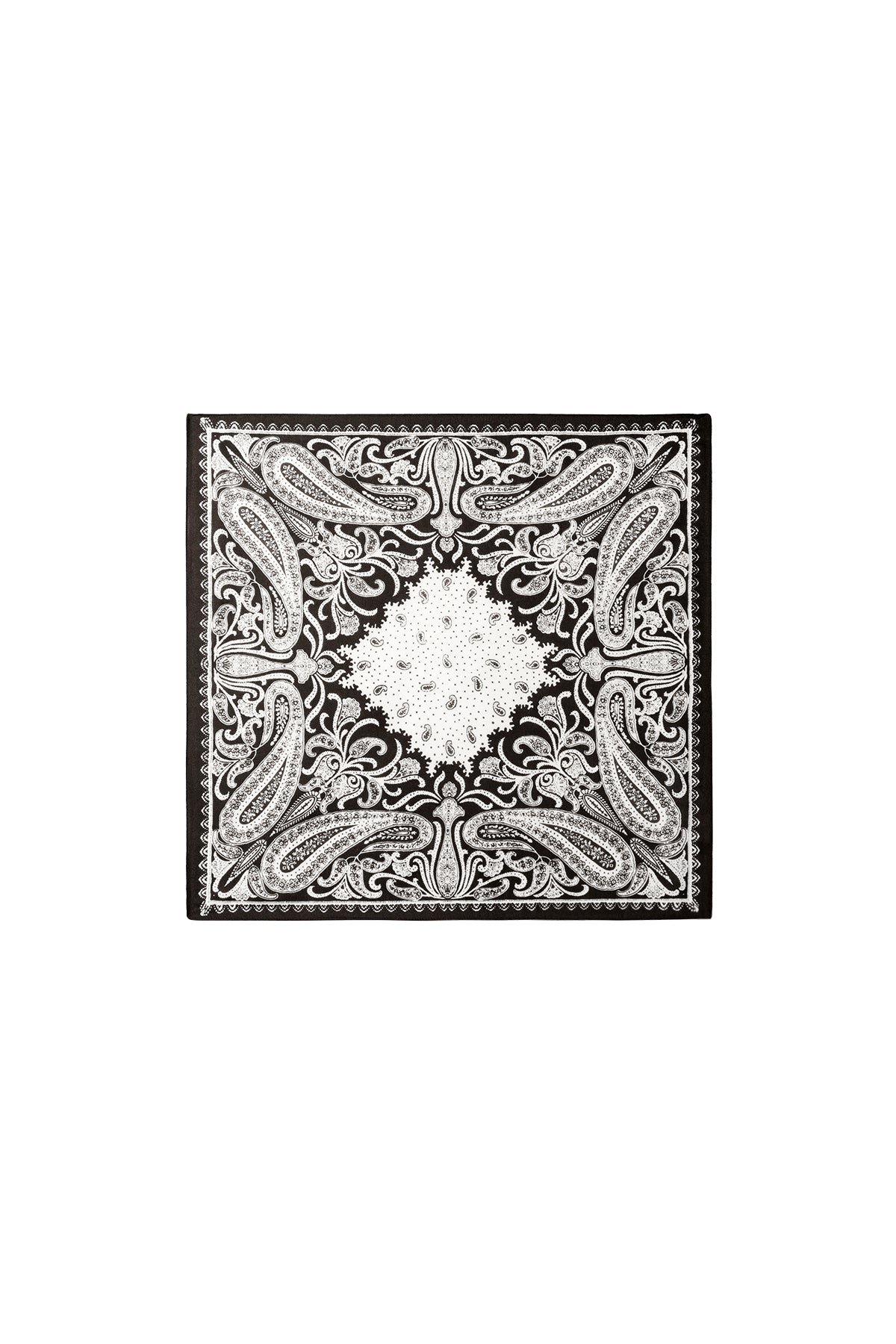 Wintersjaals met paisley-patroon, klassiek fluweel, dagelijkse accessoires