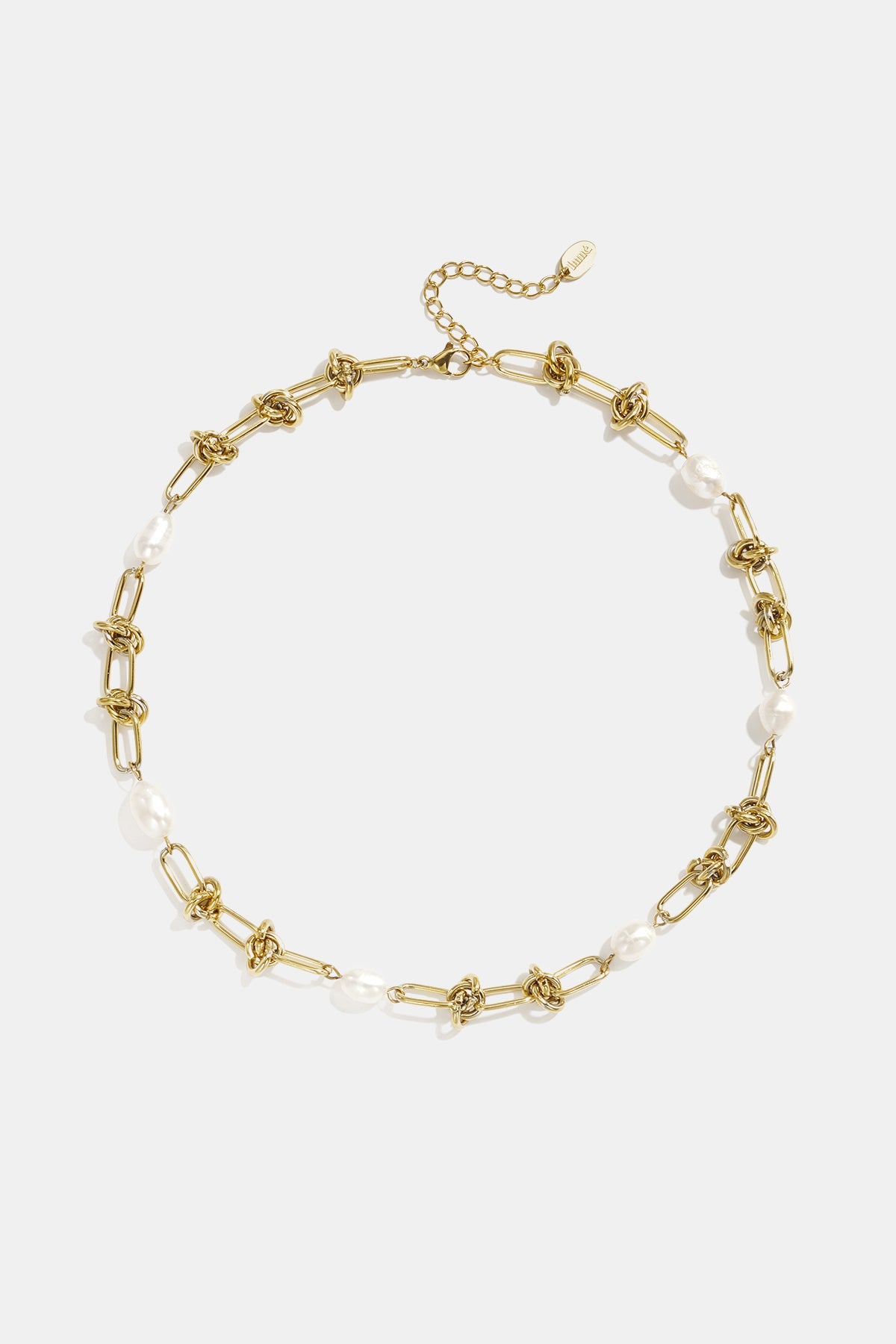 Roestvrijstalen hangerkettingen, eenvoudige ketting, dagelijkse sieraden uit de Simple Series voor dames.