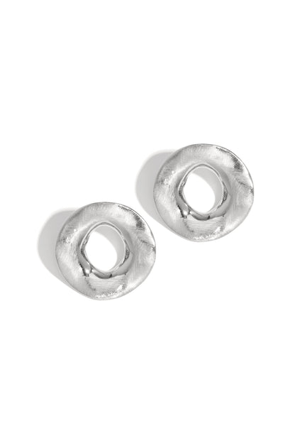 Oorbellen met ronde vorm, casual, dagelijks, eenvoudig, serie, damessieraden