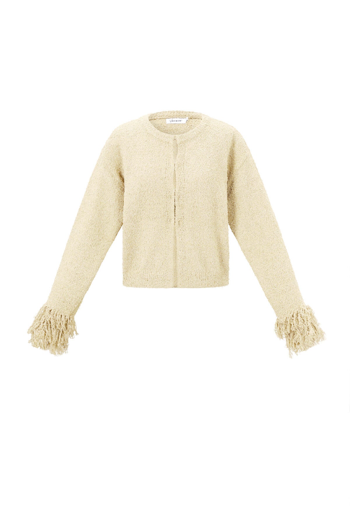 Gebreide Polyestervezel Vrouwen Cardigan Casual Solide Kleur Herfst/Winter