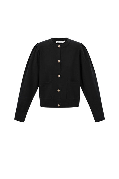 Gebreide Viscose Dames Cardigan Herfst/Winter Casual Solide Kleur