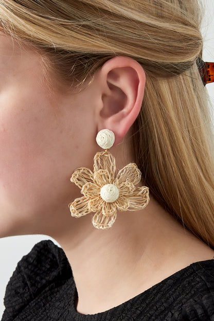 Flower Oorbellen