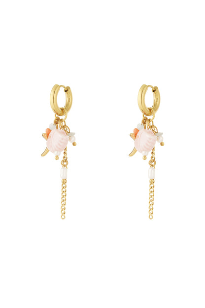 Ocean love oorbellen