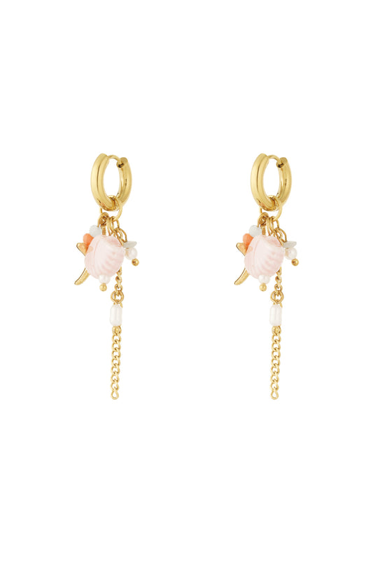 Ocean love oorbellen