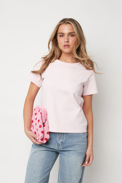 Crossbodytassen met stippen van polyester. Accessoires.