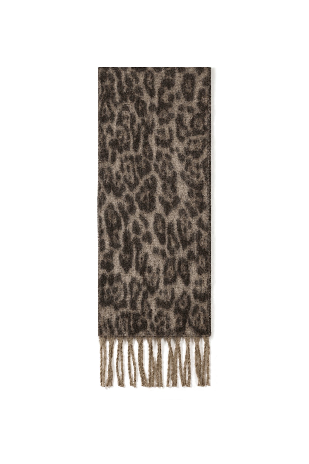 Wintersjaals met bloemenprint, casual, polyester, dagelijkse accessoires