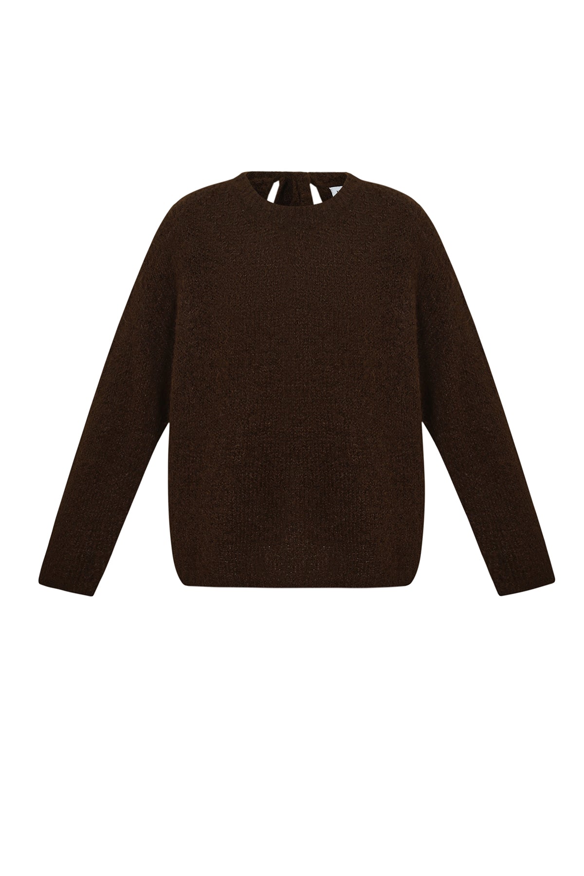 Trui met open rug