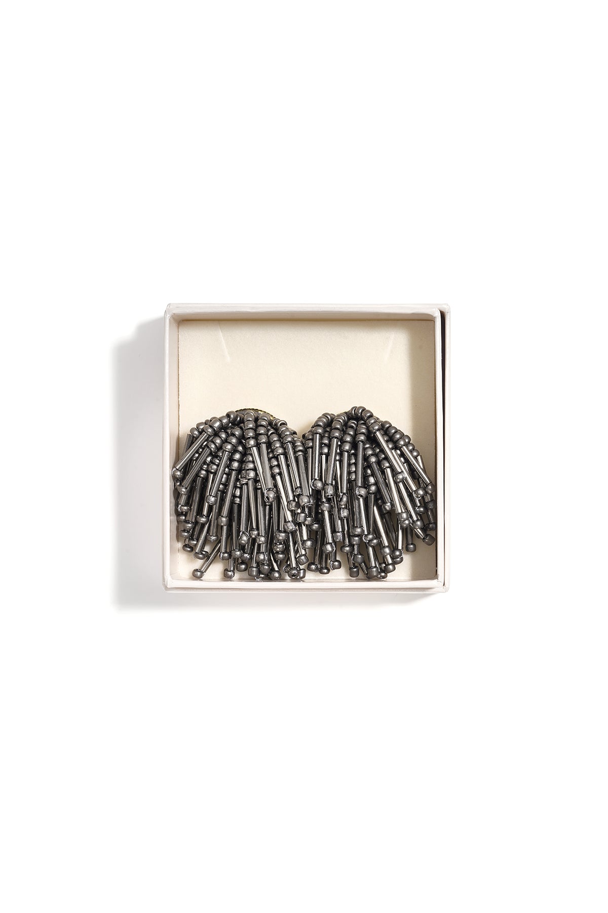 Oorbellen van glaskralen, eenvoudige kralen, dagelijkse sieraden, eenvoudige serie voor dames.