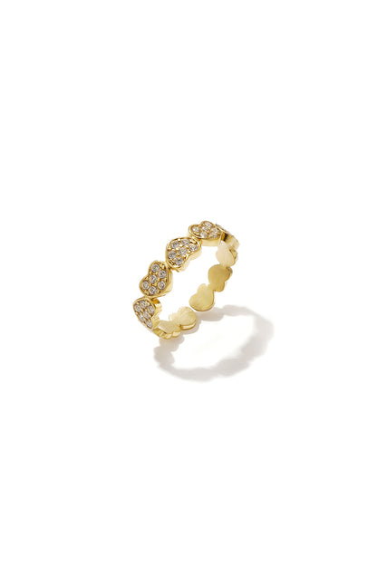 Minimalistische ringen van roestvrij staal met hartvorm, eenvoudige dagelijkse serie voor dames.