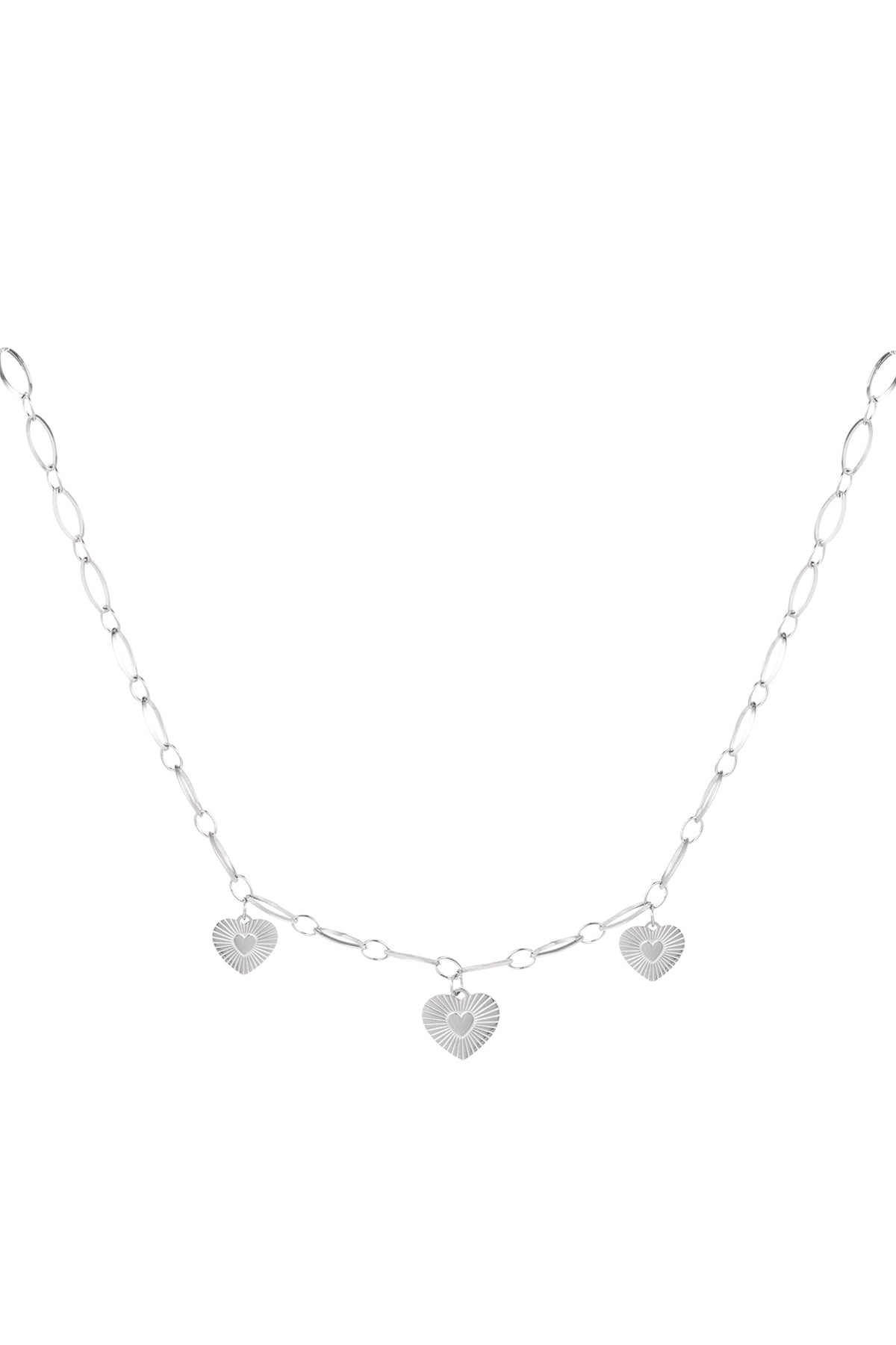 ketting drie hartjes coins