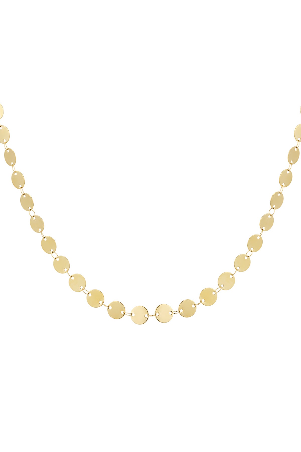 simple coin ketting