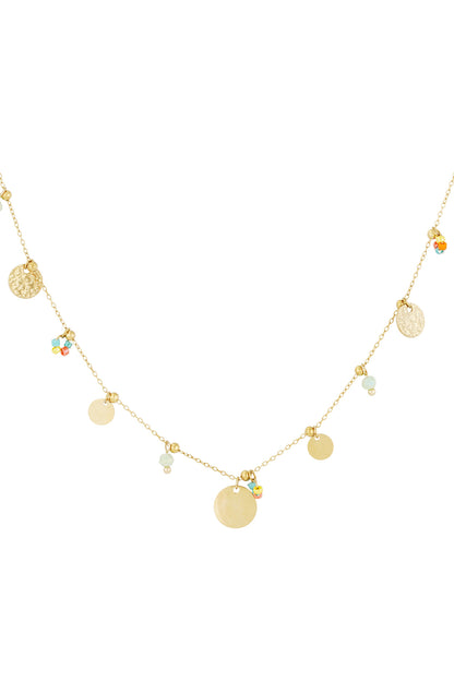 color pop coins ketting