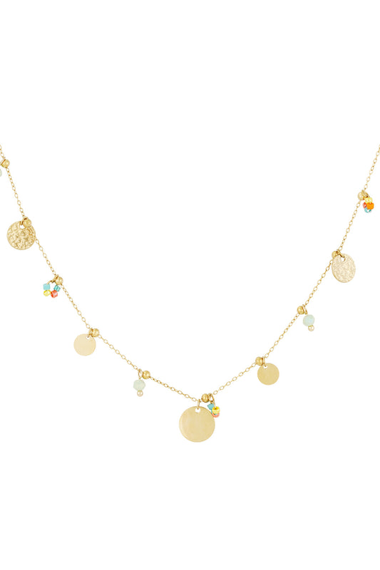 color pop coins ketting
