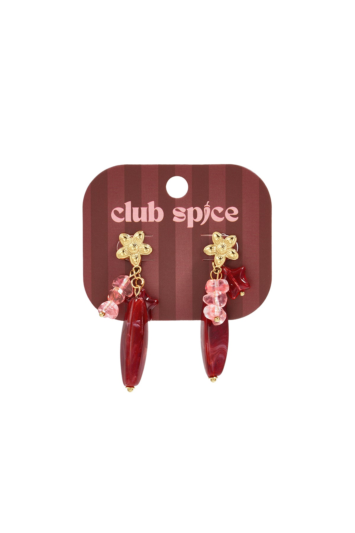Oorbellen van glaskralen, eenvoudige kralen, dagelijkse sieraden, eenvoudige serie voor dames.