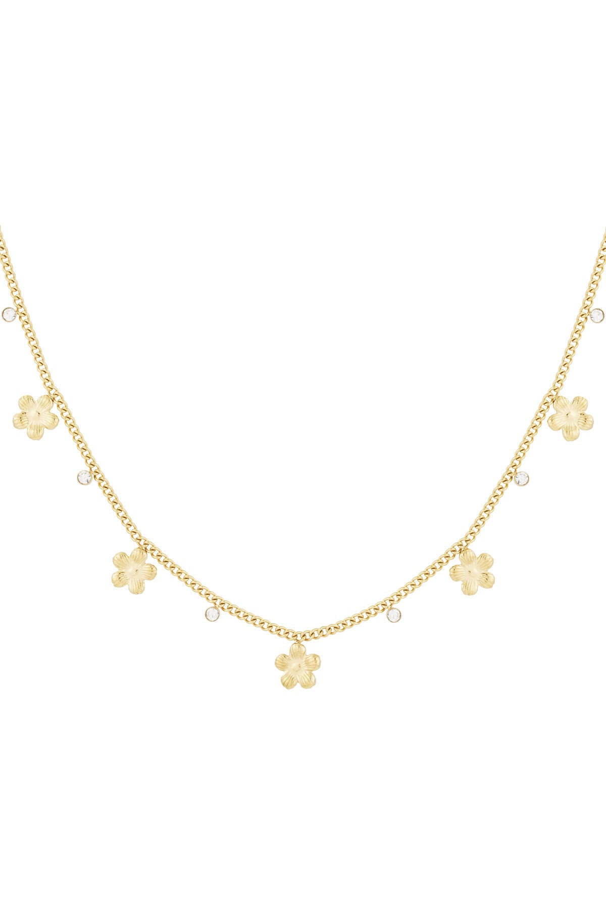 gleaming flower ketting