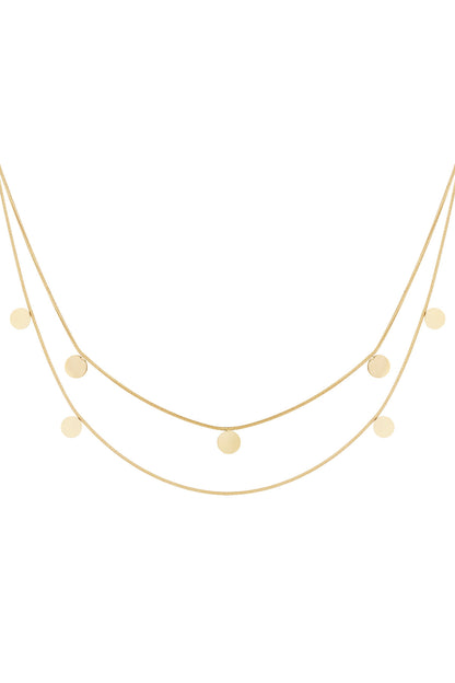 Dubbele ketting munten