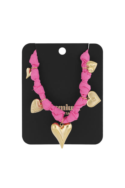 Ketting color bliss heart