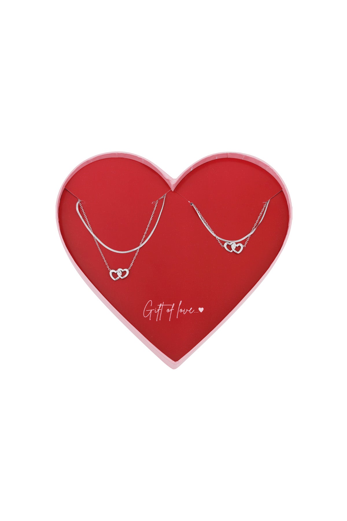 gift of love infinity stainless steel jewelry