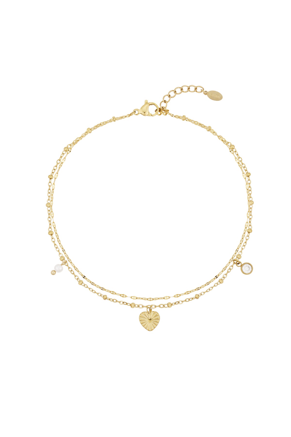 love love love enkel armband